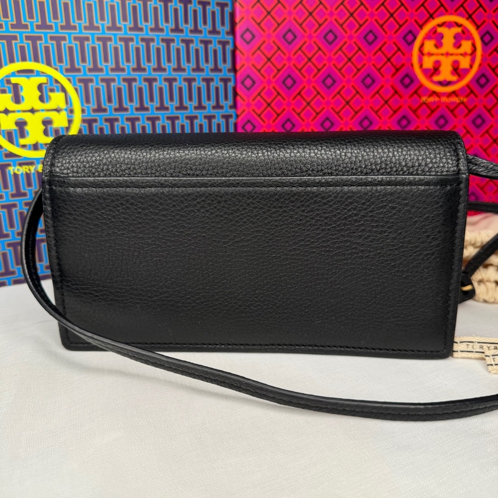TORY BURCH Black Leather Crossbody Bag - Picture 10 of 16